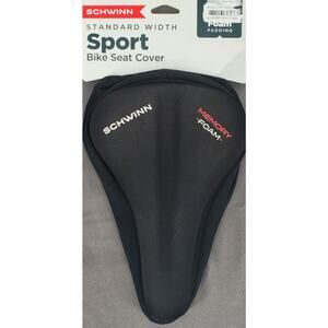 SCHWINN Standard Width Sport Memory Foam Bike Seat Cover New